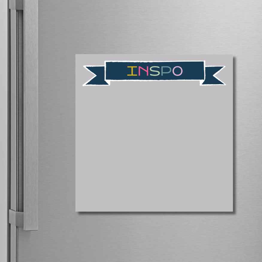 inspirational memo board magnetic