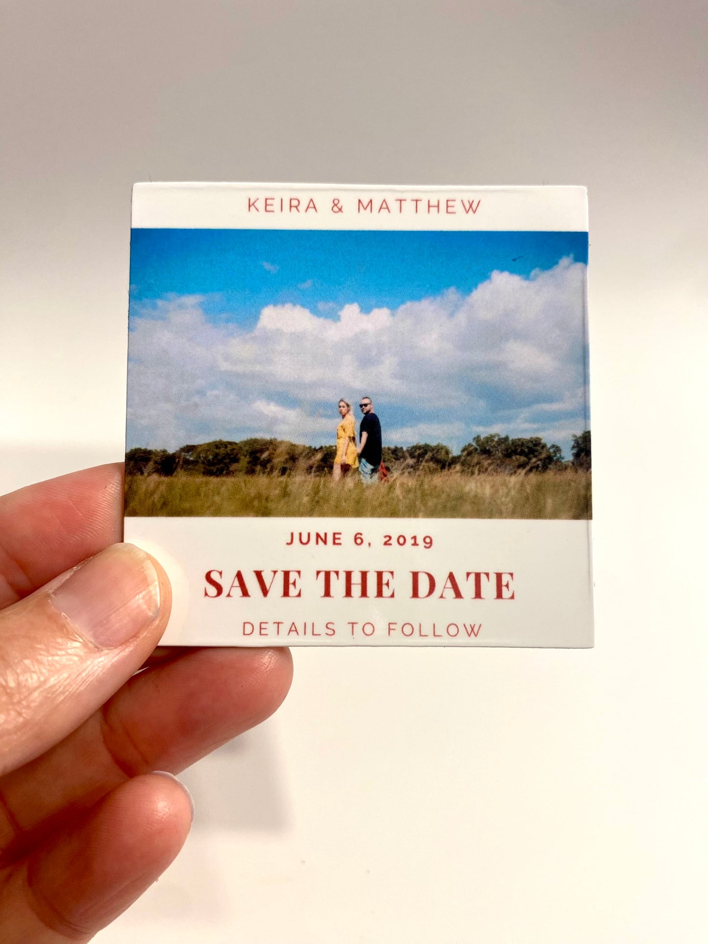 Save The Date Magnets