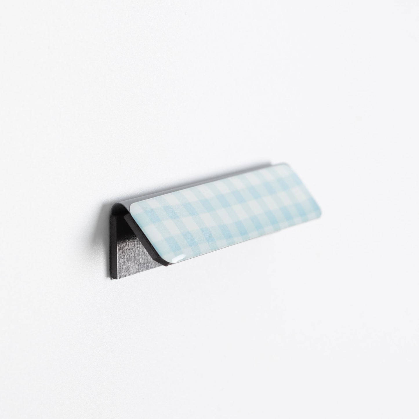Blue magnetic art clip