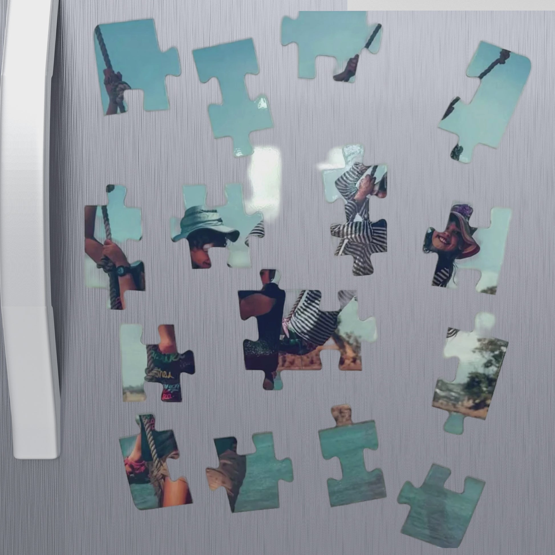 magnetic puzzle fridge magnet
