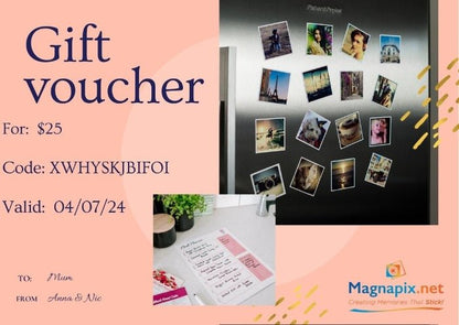 Magnapix gift card $25