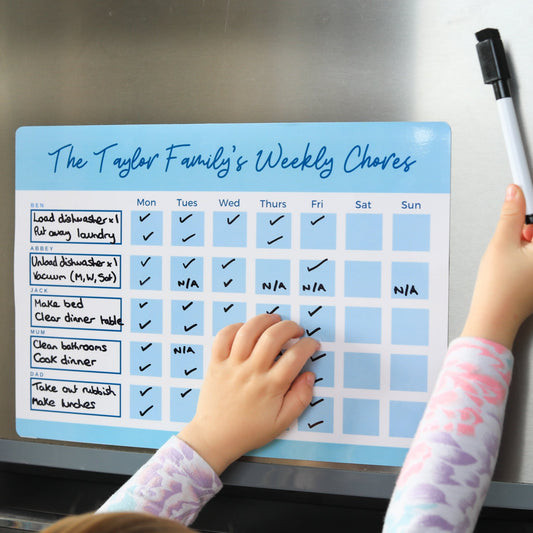 How to use a Family Chore Chart