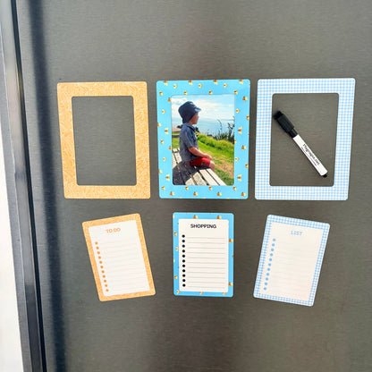 Magnetic Photo Frames 6x4 – Set of 3