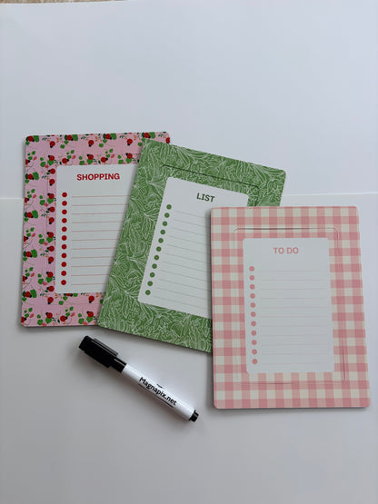Magnetic Photo Frames 6x4 – Set of 3