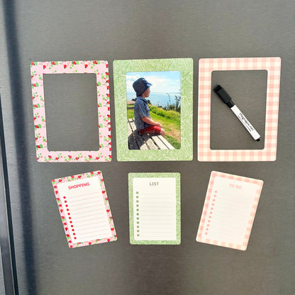 Magnetic Photo Frames 6x4 – Set of 3