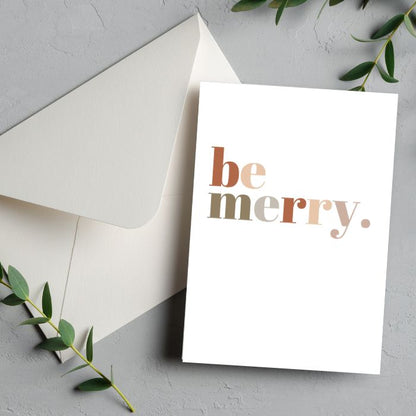 Be Merry Card