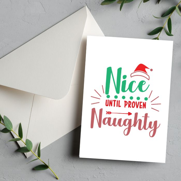 nice until proven naughty card