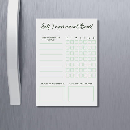 Magnetic personal organiser self improvement