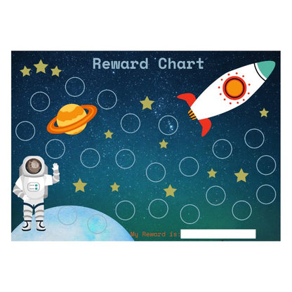 spaceman reward chart circles