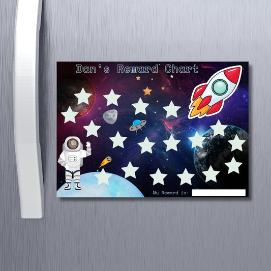 space theme star chart
